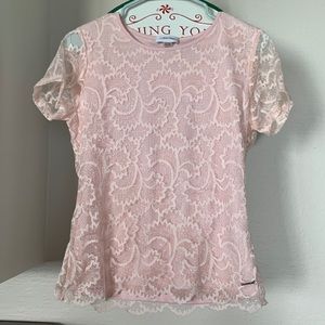 Calvin Klein Small lace blouse